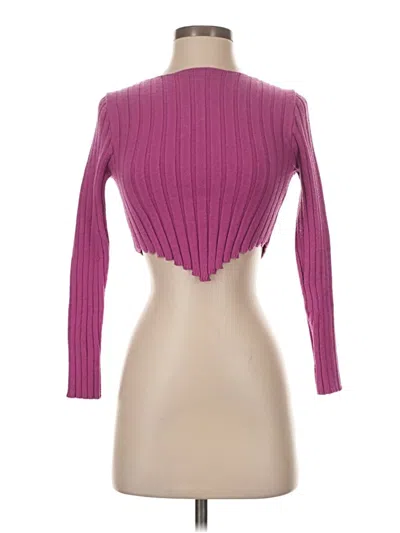 Pre-owned Willow & Wind Pullover Sweater In Purple