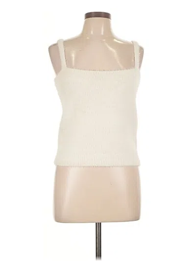 Pre-owned Willow & Wind Sweater Vest In Ivory
