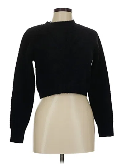 Pre-owned Willow & Wind Turtleneck Sweater In Black