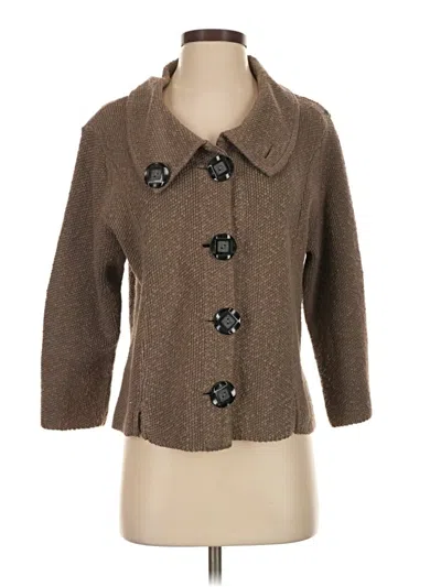 Pre-owned Willow Cardigan Sweater In Brown