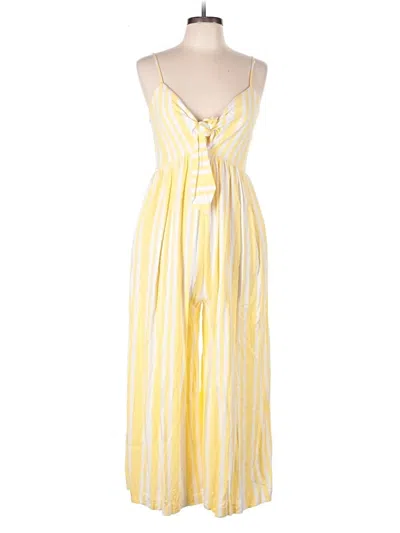 Pre-owned Willow Jumpsuit In Yellow