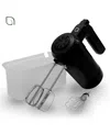 Willow Kitchen 5-speed Control Hand Mixer In Black