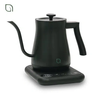 Willow Kitchen Digital Gooseneck Kettle With 5 Temperature Presets - Precision Heating Pouring For Perfect  In Black