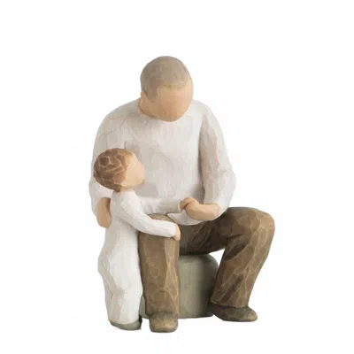 Willow Tree Grandfather Hand-painted Resin Figure In White