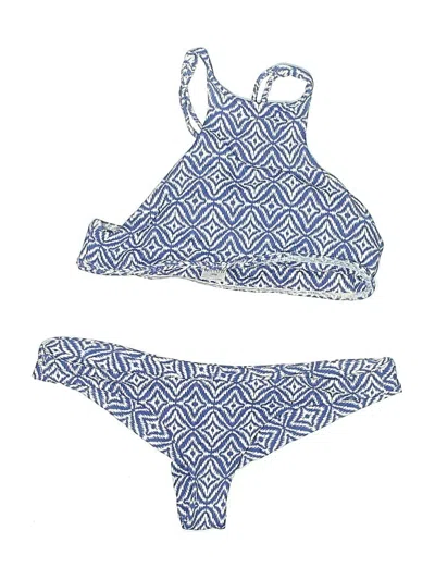 Pre-owned Willow Two Piece Swimsuit In Blue
