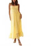 Willows Romantasy Maxi Dress In Yellow In Yellow
