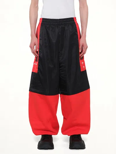 Willy Chavarria X Adidas Originals Edition Gomez Detachable Zipper Track Pants In Black