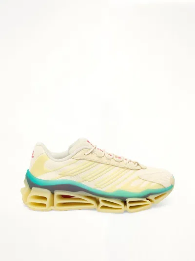 Willy Chavarria X Adidas Originals Megaride Ag Low-top Mesh Sneakers In Yellow