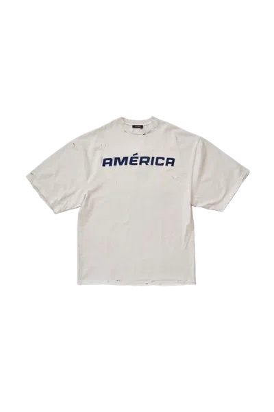 Willy Chavarria América Northsider Tee White