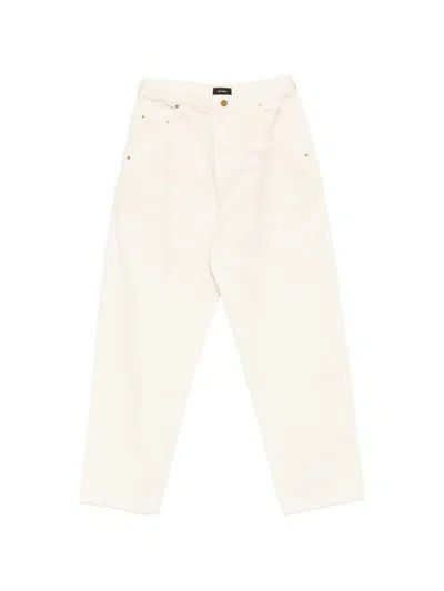 Willy Chavarria Bad Boy Front-pocket Jeans In Neutral