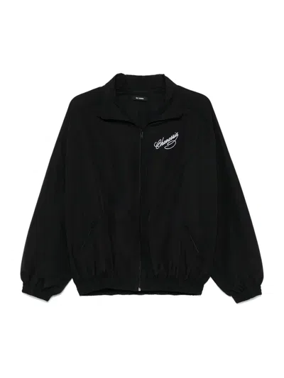 Willy Chavarria Polyester  Rubber Jackets In Black