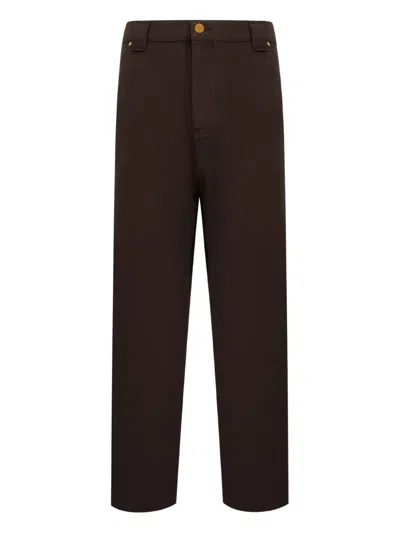 Willy Chavarria Bad Boy Jeans In Brown
