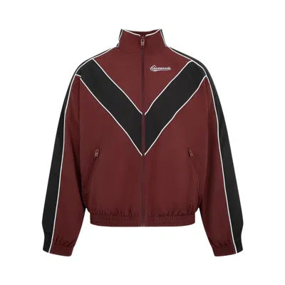 Pre-owned Willy Chavarria Bad Boy Track Jacket 'bordeaux' | Red | Men's Size M