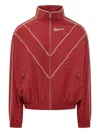Willy Chavarria Bad Boy Track Jacket In Red