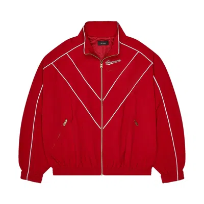Pre-owned Willy Chavarria Bad Boy Track Jacket 'red' | Men's Size M
