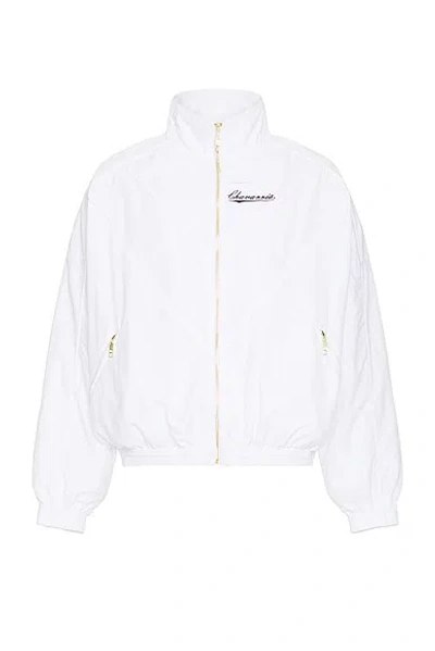 Willy Chavarria Bad Boy Track Jacket In White