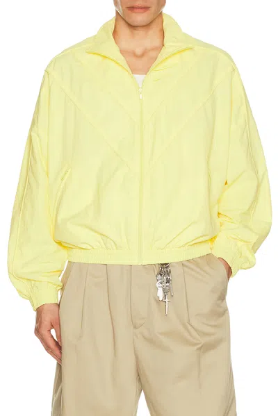 Willy Chavarria Bad Boy Track Jacket In Yellow