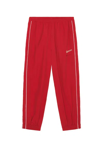 Willy Chavarria Bad Boy Track Pant In Red