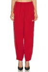 Willy Chavarria Bad Boy Track Pant In Red