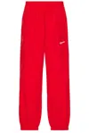 Willy Chavarria Bad Boy Track Pants In Red