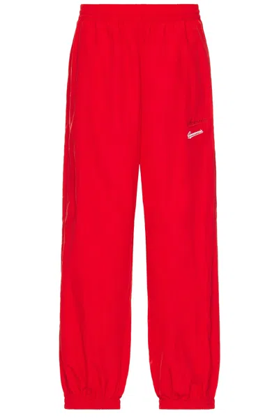 Willy Chavarria Bad Boy Track Pants In Red