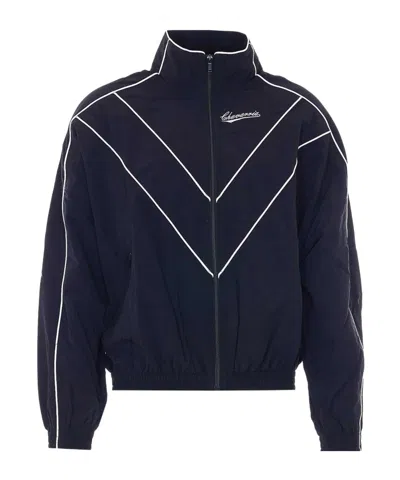 Willy Chavarria Bad Boy Track Performance Jacket In Blue