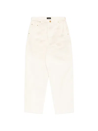 Willy Chavarria Bad Boy Wide-leg Jean In White