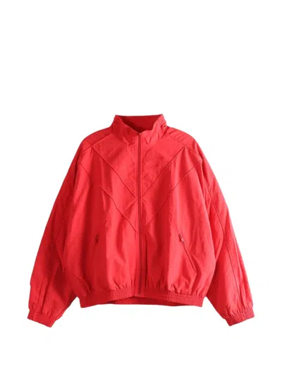 Willy Chavarria Bad Boy Zip-up Jacket In Red