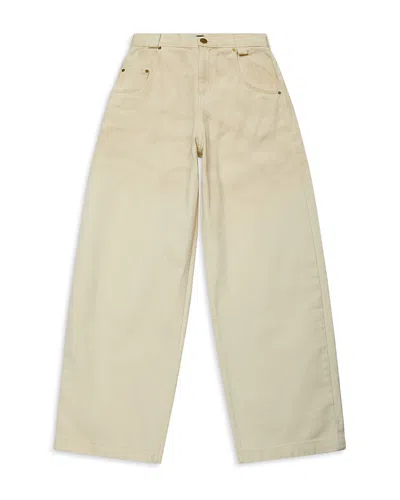 Willy Chavarria Bad Girl Jeans In Neutral