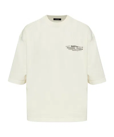 Willy Chavarria Bakery Graphic T-shirt In White