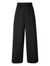 Willy Chavarria Belt Loops Trousers In Black