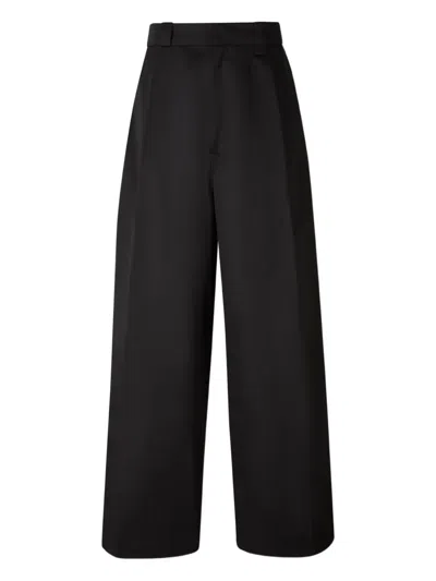 Willy Chavarria Belt Loops Trousers In Black