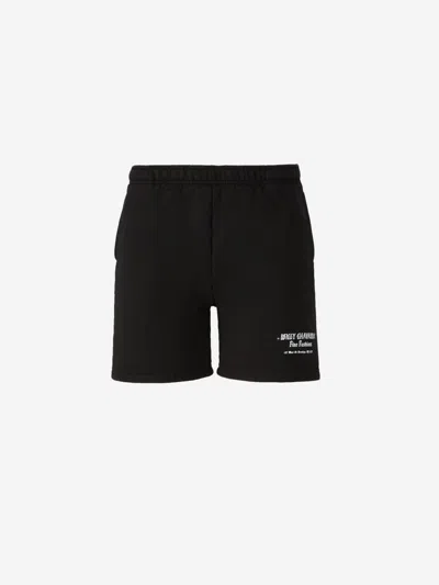Willy Chavarria Bermuda Logo Cotton In Black