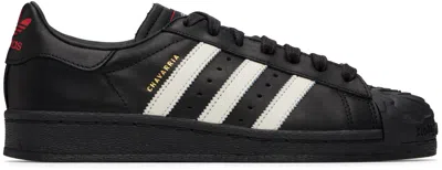 Willy Chavarria Black Adidas Originals Edition Chavarria Superstar Sneakers