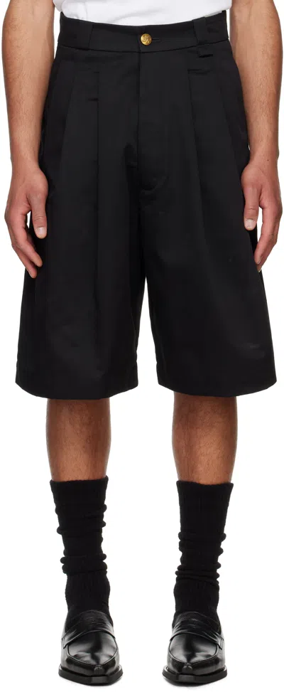 WILLY CHAVARRIA BLACK BORRACHO SHORTS