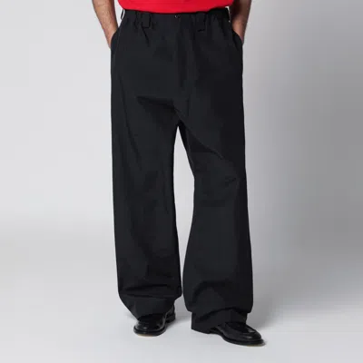 Willy Chavarria Casual Pants With Belt Loops In Black