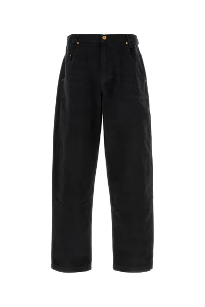 Willy Chavarria Black Denim Bad Boy Jeans