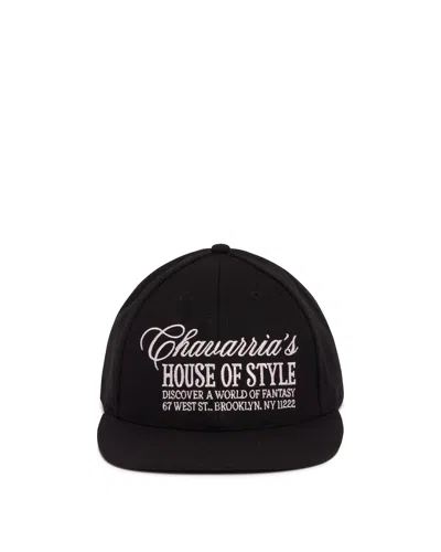 Willy Chavarria Black House Of Style Cap