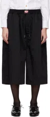 Willy Chavarria Black Órale Boxer Shorts In Black