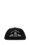 Willy Chavarria Black Polyester Casa De Chavarria Baseball Cap In Black