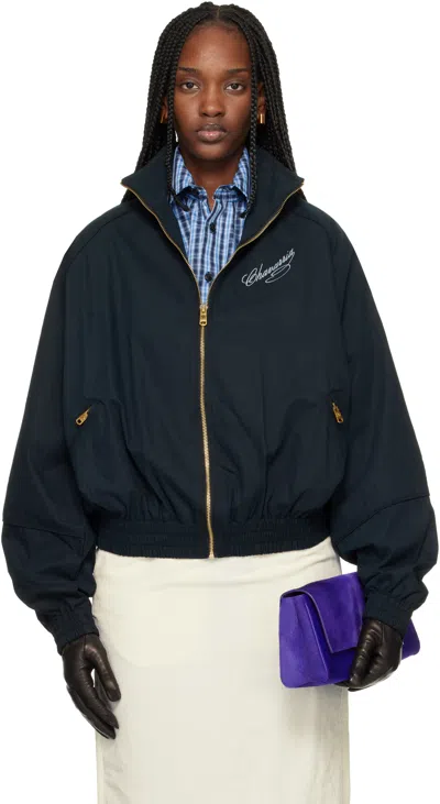 Willy Chavarria Black Ruff Rider Track Jacket