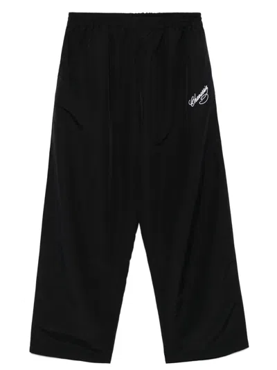 WILLY CHAVARRIA BLACK TRACK PANT RUFF RIDER