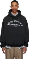 Willy Chavarria Black 'willy' Gymnasio Juggernaut Hoodie