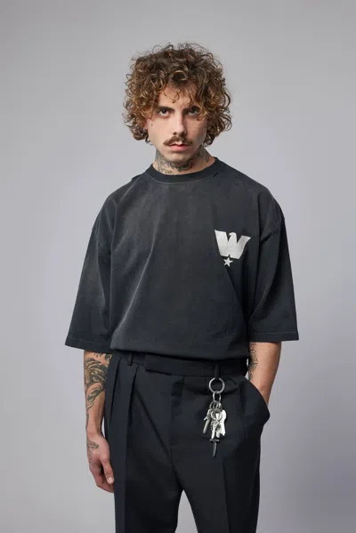 Willy Chavarria Buffalo Tee In Black