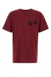 Willy Chavarria Proverb Easy Printed Cotton-jersey T-shirt In Burgundy