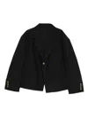 Willy Chavarria Button-up Jacket In Black