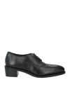 Willy Chavarria By Allen Edmonds Man Lace-up Shoes Black Size 9 Leather In Black