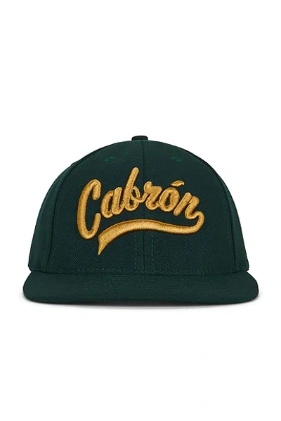 Willy Chavarria Cabron Cap In Dark Pine