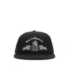 Willy Chavarria Black Polyester Casa De Chavarria Baseball Cap In Black