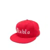 Willy Chavarria Caps In Red